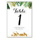 Search for safari table cards Elegant
