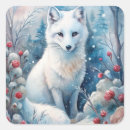 Search for white fox stickers Animal