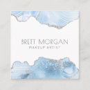 Search for blue and silver business cards Customer