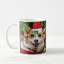 Search for corgi christmas mugs Funny