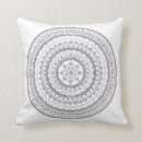 Recherche de mandala complexe coussins Motif
