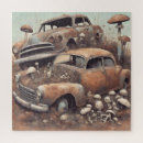 Recherche de voiture ancienne puzzles Vieux