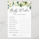 Search for wishes for baby Baby shower activity