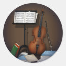 Recherche de musical instruments autocollants Violoncelle
