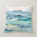 Recherche de marée coussins Aquarelle