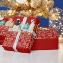Search for vintage santa christmas wrapping paper Blue