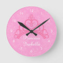 Search for princess clocks Pink