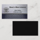 Search for metal plate business cards Maintenance