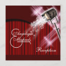 Search for hollywood wedding invitations Red