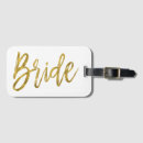 Search for bride luggage tags Newlywed