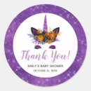 Search for purple baby shower stickers Sparkle