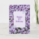 Search for 77th birthday cards invites Floral