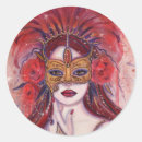 Search for carnival masks stickers Mardi gras