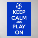 Search for keep calm and play posters White