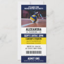 Search for volleyball birthday invitations Team