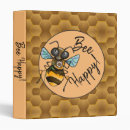 Search for cute bee binders Honeybee