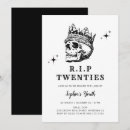Search for halloween 30th birthday invitations Rip twenties