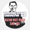 Recherche de barack obama autocollants Clinton