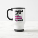 Search for cancer travel mugs Warrior