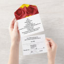 Search for red sunflower wedding invitations Roses