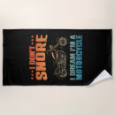 Search for motorcycle beach towels Funny