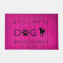 Search for funny sayings doormats Dog lover