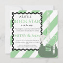 Recherche de rock star baby shower invitations Bébé
