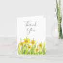 Recherche de daffodil remerciements cartes Printemps
