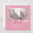 Recherche de petits pieds invitations Rose