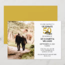 Recherche de 50 ans de mariage anniversaire invitations Moderne