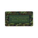 Search for for veteran return address labels Camouflage
