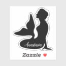 Search for black and white mermaid stickers Silhouette