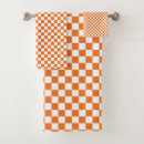 Search for orange bath towels Check