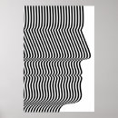 Search for op art posters White