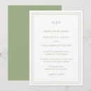 Recherche de classic monogram wedding invitations Traditionel