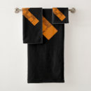 Search for halloween black and orange bath towels Spooky