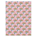 Search for pink unicorn tablecloths Rainbow