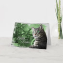 Search for tabby cat christmas cards Xmas