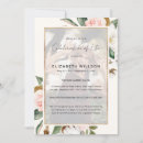 Search for floral funeral invitations In loving memory