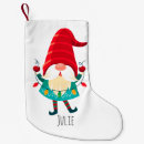 Search for gnome christmas stockings Elf