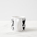 Recherche de motif graphique géométrique tasses Blanc