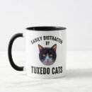 Search for tuxedo cat mugs Cute
