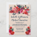 Search for boho elopement reception invitations Floral
