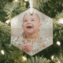 Search for glass snowflake ornaments Beautiful
