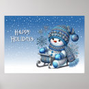 Recherche de snowman posters Moderne