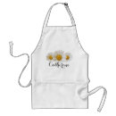 Search for and white daisy aprons For her