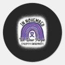 Search for rainbow ribbon stickers Purple