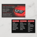 Search for mobile detailing business cards Mechanics