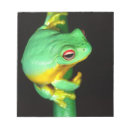 Recherche de grenouille blocsnotes Rouge