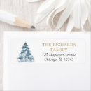 Search for snow flake return address labels Christmas tree